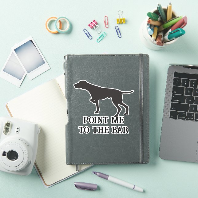 Point me to the Bar Pointer  Dog (iPad Cover)