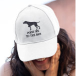 Point me to the Bar Pointer  Dog Trucker Hat<br><div class="desc">This design was created though digital art.  It may be personalized by choosing the  customize further option.

Contact me at colorflowcreations@gmail.com if you with to have this design on another product.  
  See more of my creations or follow me at www.facebook.com/colorflowcreations,  www.instagram.com/colorflowcreations,  www.twitter.com/colorflowart,  and www.pinterest.com/colorflowcreations.</div>