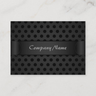 Point noir Polka Carte de visite de Chubby