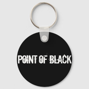 "Point of Black" Keychain