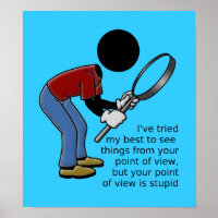 Point of View is Stupid Poster