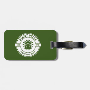 Point Pelee National Park Sun Trees Luggage Tag