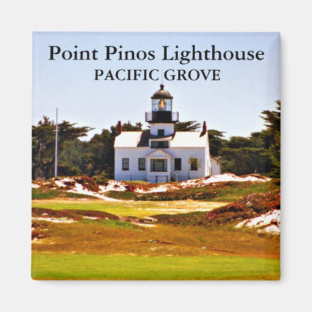 Point Pinos Lighthouse, California Magnet (Front)