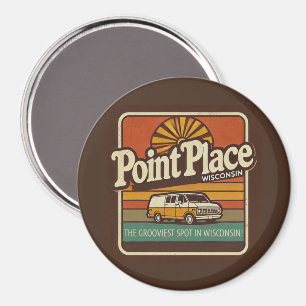 Point Place Wisconsin Magnet