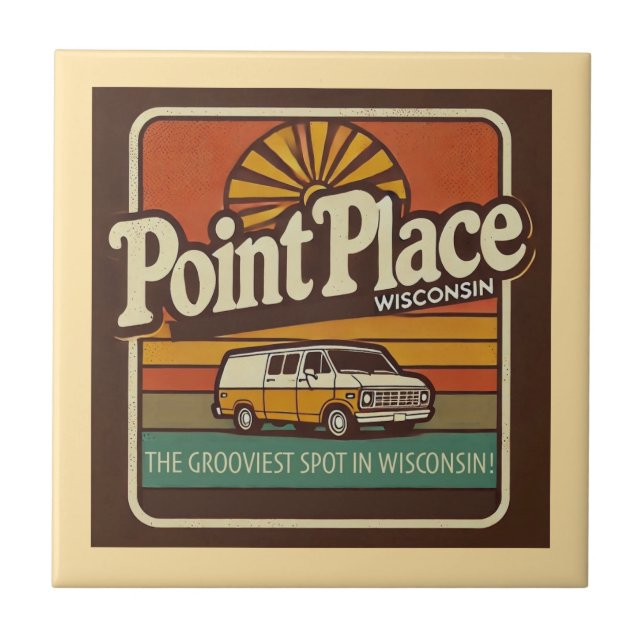 Point Place Wisconsin Tile (Front)