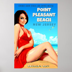 Point Pleasant Beach New Jersey Shore America's Poster