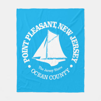 Point Pleasant NJ (sloop) Fleece Blanket