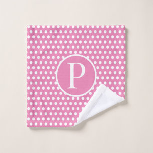Point Polka de la lettre initiale personnalisée