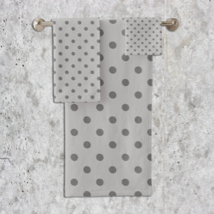 Point Polka gris