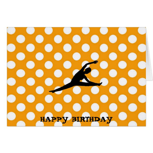 Point Polka orange (Devant horizontal)