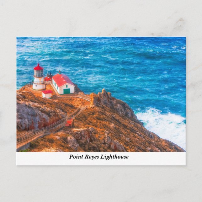 Point Reyes Lighthouse Postcard (Front)