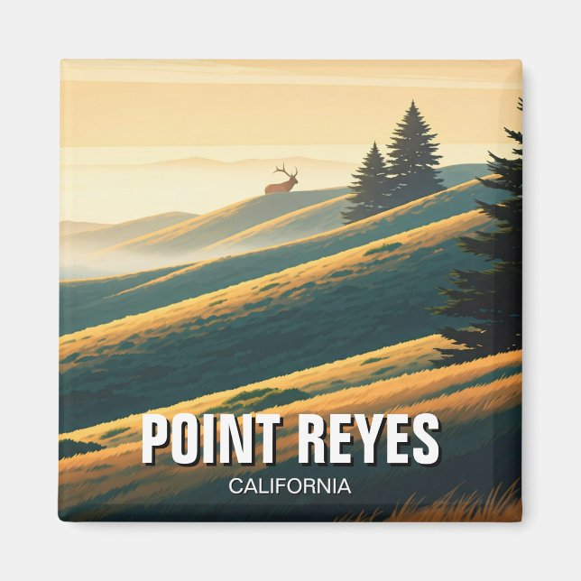 Point Reyes National Seashore Elk Magnet (Front)