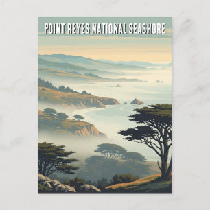 Point Reyes National Seashore Mist Postcard