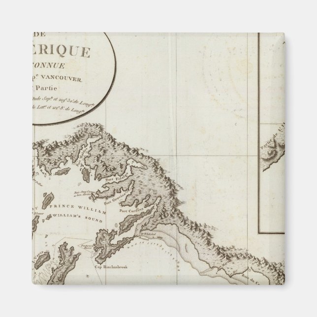 Point Riou to Point Possession Alaska Magnet (Front)