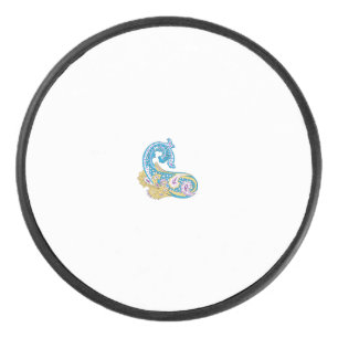 Point, Sherpa Blue, Design de sable doré