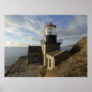 Point Sur Lighthouse Point Sur State Historic Park Poster