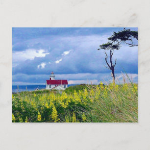 Point Wilson Lighthouse, Port Townsend, Washington Postcard