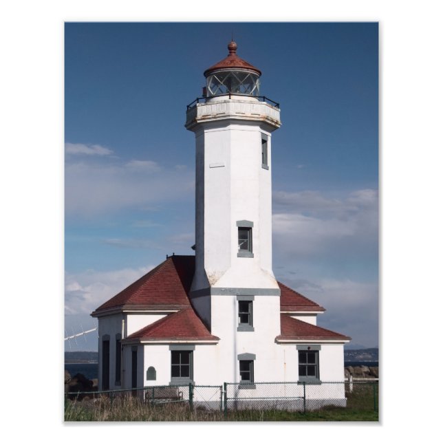 Point Wilson Lighthouse Print (Front)
