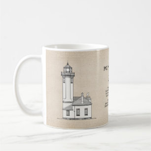 Point Wilson Lighthouse - Washington - SBD Coffee Mug