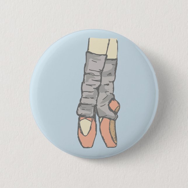 Pointe 2 Inch Round Button (Front)