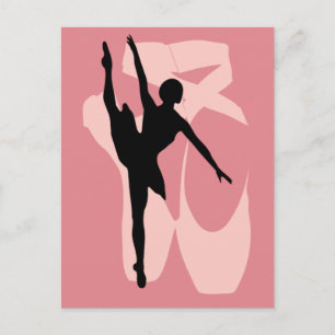 Pointe Ballet Postcard