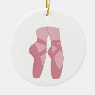 Pointe shoe ornament