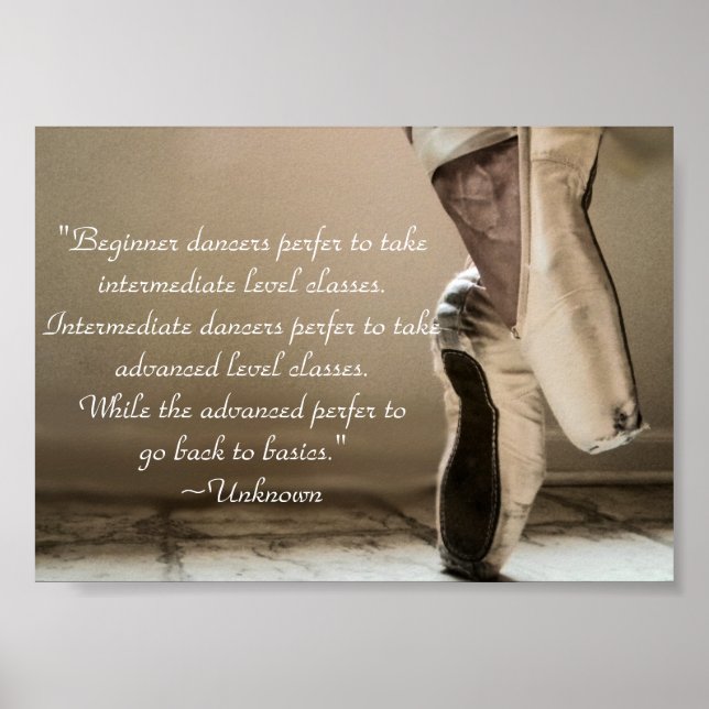 Pointe Shoe poster (Front)