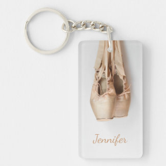 Pointe Shoes Keychain