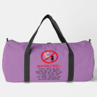Pointe Shoes Warning Lavender