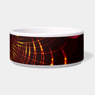 Pointed brownish curves from pink to fire colour
