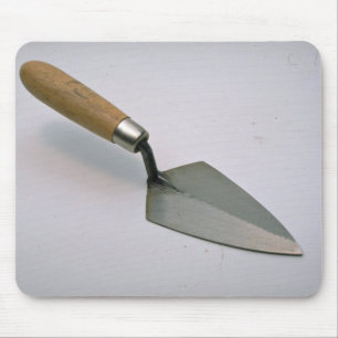 Pointed trowel mouse pad