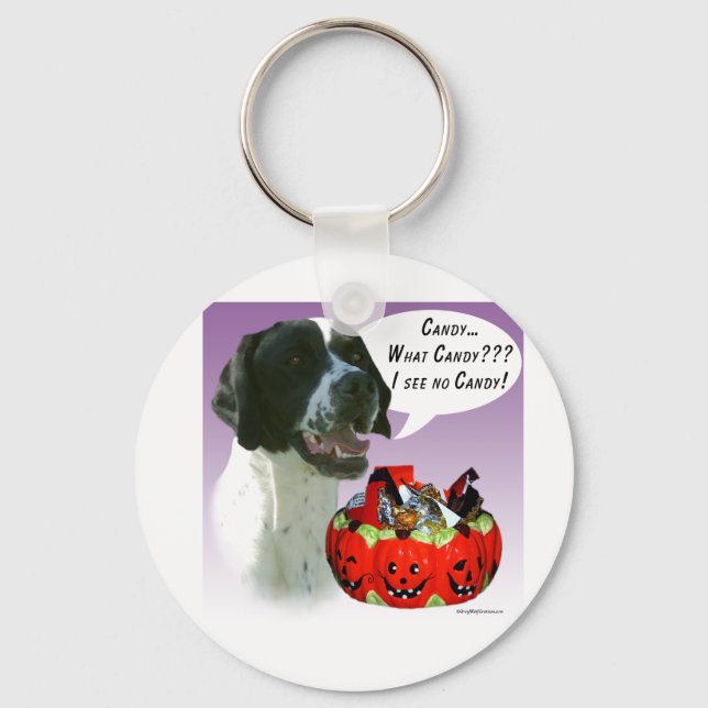 Pointer (blk)  Halloween Candy Keychain (Front)