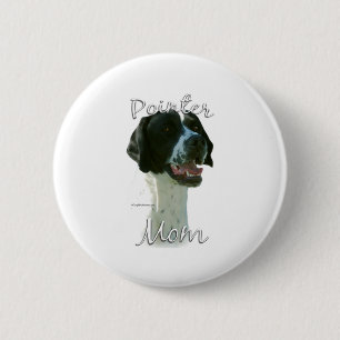 Pointer (blk) Mom 2 Inch Round Button