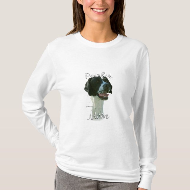 Pointer (blk) Mom 2 T-Shirt (Front)