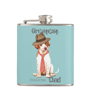 Pointer Dad Hip Flask
