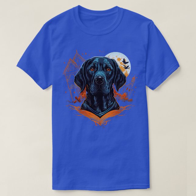Pointer dog halloween 6 T-Shirt (Design Front)