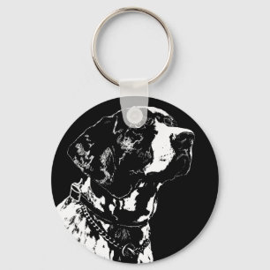Pointer Dog Key Chains Stylish Dog Lover Keychains