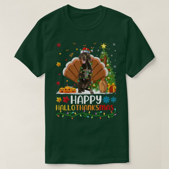 Pointer Dog Lover Funny Happy Pointer Dog HelloTha T-Shirt (Design Front)