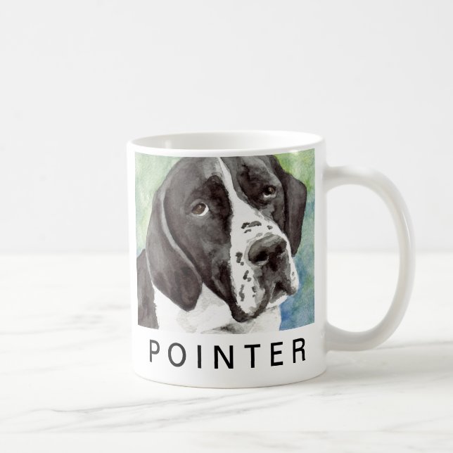 Pointer Dog Mugs (Right)