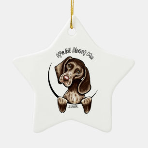 Pointer IAAM Ceramic Ornament