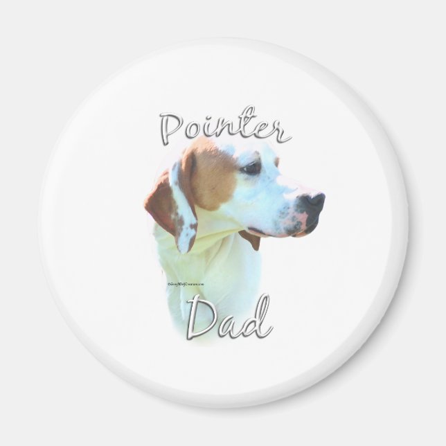 Pointer (lemon) Dad 2 Magnet (Front)