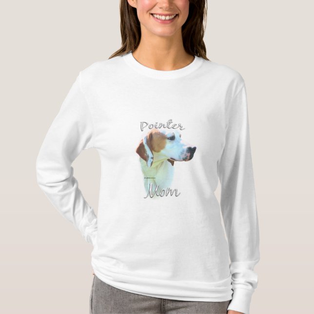 Pointer (lemon) Mom 2 T-Shirt (Front)