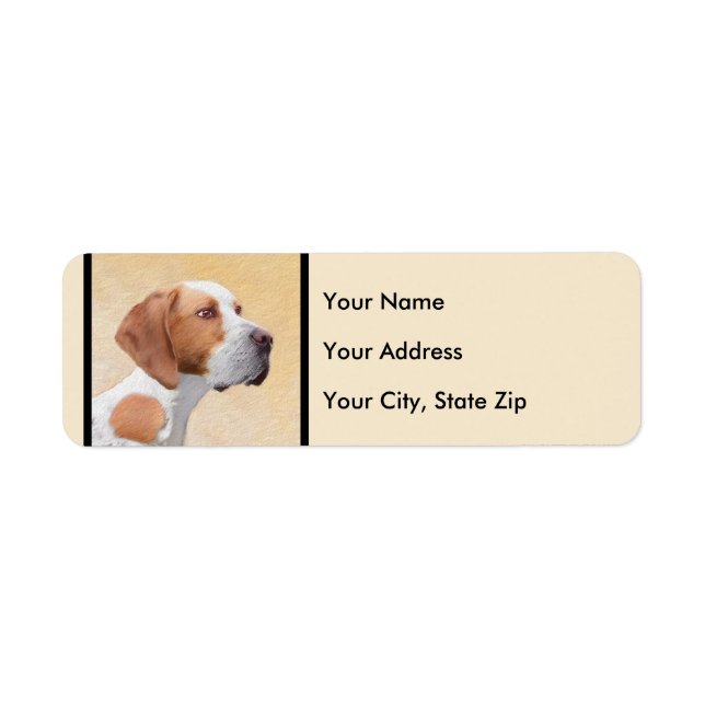 Pointer Painting - Cute Original Dog Art (Front)