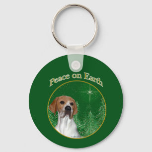Pointer Peace Keychain
