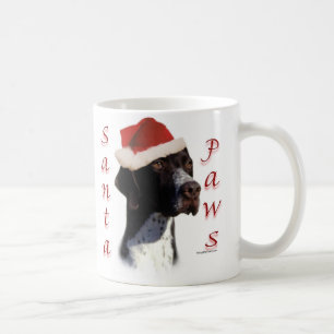 Pointer Santa Paws Coffee Mug