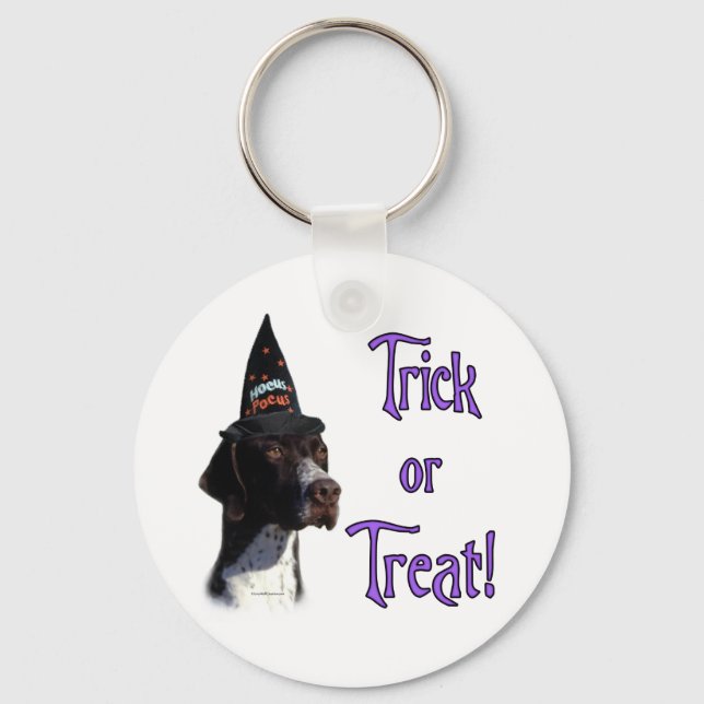 Pointer Trick Keychain (Front)