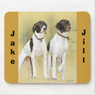 Pointers, Jake, Jill Mouse Pad