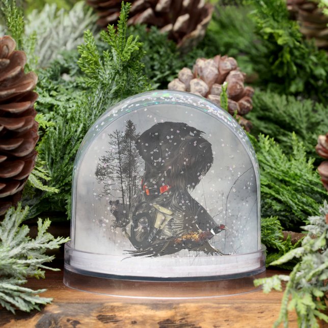 Pointeur À poils durs allemand, Chasse (Hiver)