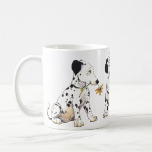 "Pointillé au sujet de vous !" Tasse de Dalmates