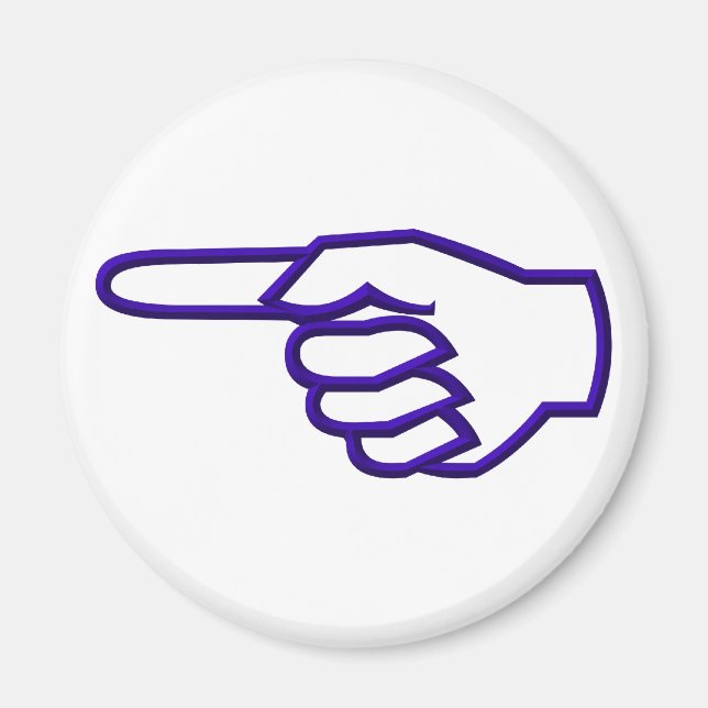Pointing Finger Magnet (Front)
